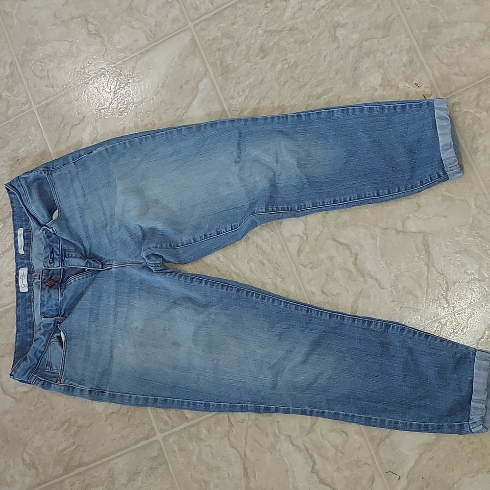 Jessica Simpson rolled crop skinny jeans